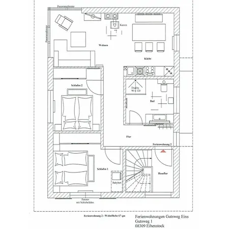 Appartamento Gutsweg One - 2 Eibenstock